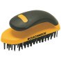 Block Wire Brush 165mm with TPR Soft Grip Handle by Roughneck