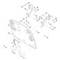 Back Panel for Stihl RT 4082.1