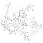 Steering & Front Wheel for Stihl