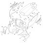 Engine Hood for Stihl Mower
