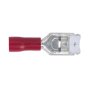 Piggy-Back Terminal 6.3mm Red Pack of 100 Sealey Part No. RT17