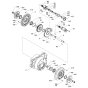 Drum Drive with Brake Assembly
