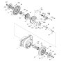 Drum Drive Assembly for Wacker