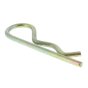 R-Clip 3mm Dia x 52mm Length Zinc Plated Steel Fastener