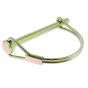 1/4" Pin Diam x 70mm Pin Length, Rotovator Clip 10 Pack