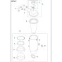 Tank Assembly for Husqvarna S36