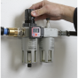 Professional Air Filter/Regulator/Lubricator with Digital Gauge 1/2"BSP Sealey Part No. SA406