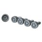 LWB4SS Locking Wheel Bolts Premium, set of 4 in case