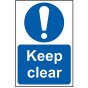 Keep Clear - PVC 200 x 300mm by Scan - 253