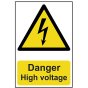 Danger High Voltage - PVC 200 x 300mm by Scan - 761