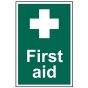 First Aid - PVC 200 x 300mm by Scan - 1550