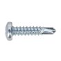 Self Drilling Screw 4.2 x 19mm Pan Head Phillips Zinc D7504N Pack of 100 Sealey Part No. SDPH4219