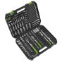Socket Set 1/4", 3/8" & 1/2" Square Drive (219 Piece)