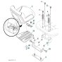Seat for Husqvarna CTH 194