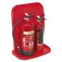 Fire Extinguisher Stand - Double Sealey Part No. SFEH02