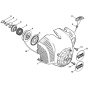 Rewind Starter for Stihl SH56 SH86