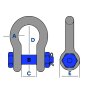 Alloy Steel Bow Shackle