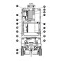 Labels - Front for Skyjack SJ20 E Vertical Mast