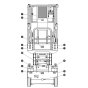 Rear Labels  for Skyjack SJ3013 Micro DC Scissor Lift