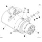 Auxiliary Pump Assembly for Skyjack SJ45 AJEplus Articulating Boom