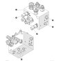 Axle Manifold Assembly for Skyjack SJ45 AJEplus Articulating Boom