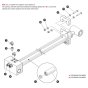 Extension Cylinder Assembly for Skyjack SJ45 AJEplus Articulating Boom
