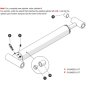 Lift Cylinder Assembly for Skyjack SJ45 AJEplus Articulating Boom