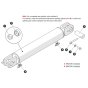 Master Cylinder Assembly for Skyjack SJ45 AJEplus Articulating Boom