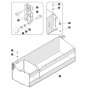 Battery Tray for Skyjack SJ4740 E C103007000 - C103999999 DC Scissor Lift