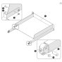 Extension Platform for Skyjack SJ4740 E C103007000 - C103999999 DC Scissor Lift