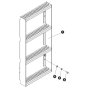 Ladder for Skyjack SJ4740 E C103007000 - C103999999 DC Scissor Lift