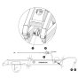 Flashing Light for Skyjack SJ6832 (B200000001 - B200999999) RT Scissor Lift