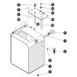 Hydraulic Oil Tank for Skyjack SJ6832 (B200000001 - B200999999) RT Scissor Lift