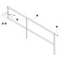 Left Platform Railing for Skyjack SJ6832 (B200000001 - B200999999) RT Scissor Lift