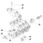Outrigger Manifold for Skyjack SJ6832 (B200000001 - B200999999) RT Scissor Lift