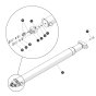 Upper Lift Cylinder for Skyjack SJ6832 (B200000001 - B200999999) RT Scissor Lift
