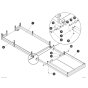 Main and Extension Platform for Skyjack SJ6832 RTE (B201000001 - B201999999) Scissor Lift