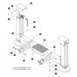 Outrigger for Skyjack SJ6832 RTE (B201000001 - B201999999) RT Scissor Lift