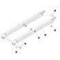 Scissors Level 2 3 & 4 Outside for Skyjack SJ6832 RTE (B201000001 - B201999999) RT Scissor Lift