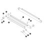 Centering Bar Top for Skyjack SJ9233 RT Scissor Lift