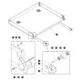 Extension Deck Platform for Skyjack SJ9233 RT Scissor Lift