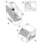 Labels - Control Boxes for Skyjack SJ9233 RT Scissor Lift