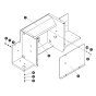 Lateral Bracket Right Side for Skyjack SJ9233 RT Scissor Lift