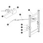Maintenance Stand - Bottom for Skyjack SJ9233 RT Scissor Lift