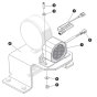 White Noise Alarm for Skyjack SJ9233 RT Scissor Lift
