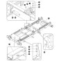 Chassis for Skyjack SJ9243 RT Scissor Lift
