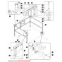 Extension Deck Railings for Skyjack SJ9243 RT Scissor Lift