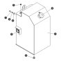 Fuel Tank for Skyjack SJ9243 RT Scissor Lift