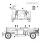 Labels - Engines for Skyjack SJ9243 RT Scissor Lift