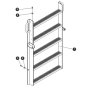 Ladder for Skyjack SJ9243 RT Scissor Lift